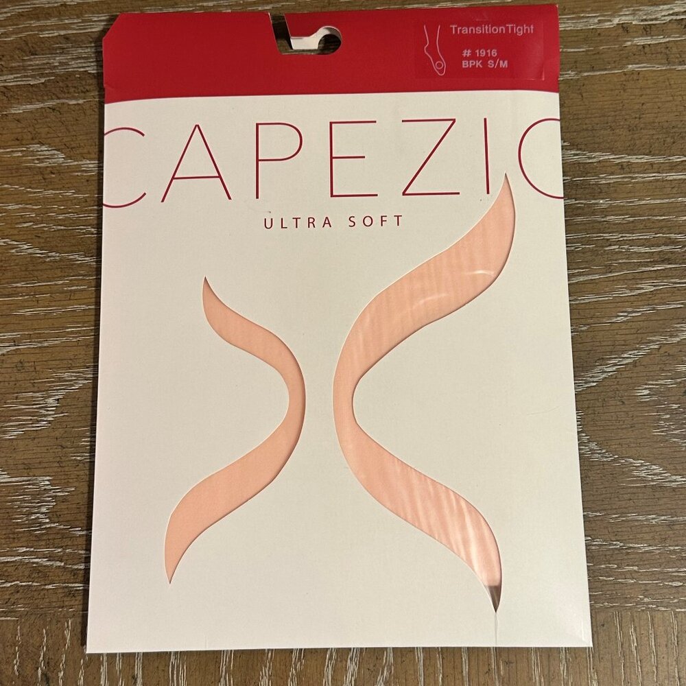 Capezio Ballet Pink Transition Tights #1926 NWT